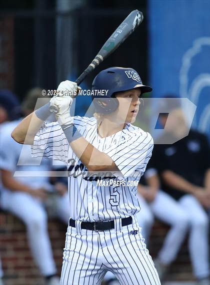 Thumbnail 3 in Hillcrest vs Walnut Grove (UIL Baseball 5A Region 2 Area) photogallery.