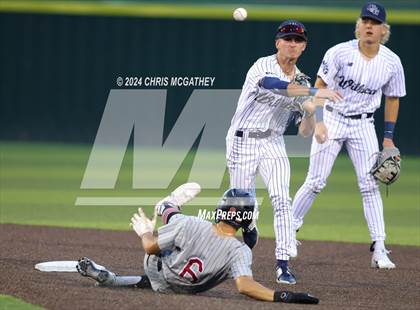 Thumbnail 3 in Hillcrest vs Walnut Grove (UIL Baseball 5A Region 2 Area) photogallery.