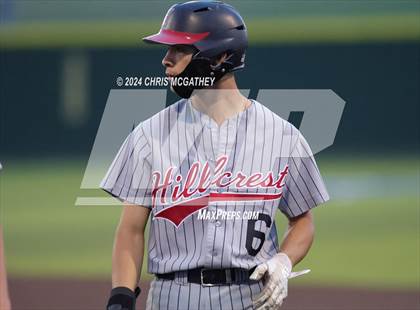 Thumbnail 3 in Hillcrest vs Walnut Grove (UIL Baseball 5A Region 2 Area) photogallery.