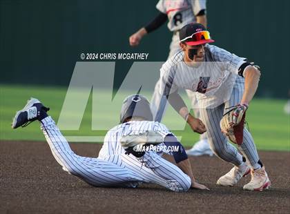 Thumbnail 1 in Hillcrest vs Walnut Grove (UIL Baseball 5A Region 2 Area) photogallery.
