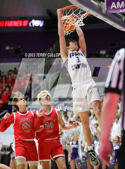 Thumbnail 1 in Corner Canyon vs. American Fork (UHSAA 6A Final) photogallery.