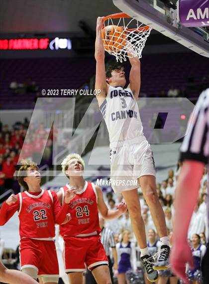 Thumbnail 3 in Corner Canyon vs. American Fork (UHSAA 6A Final) photogallery.