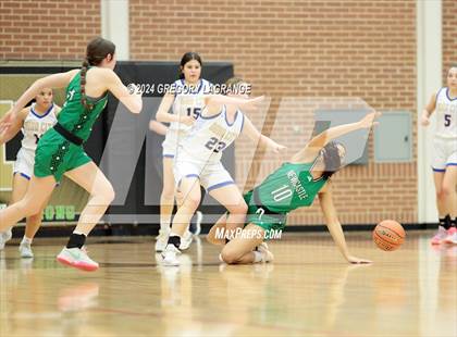 Thumbnail 2 in Dodd City vs Newcastle (UIL 1A Basketball Regional Finals) photogallery.