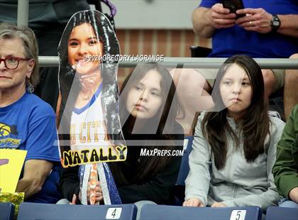 Thumbnail 1 in Dodd City vs Newcastle (UIL 1A Basketball Regional Finals) photogallery.