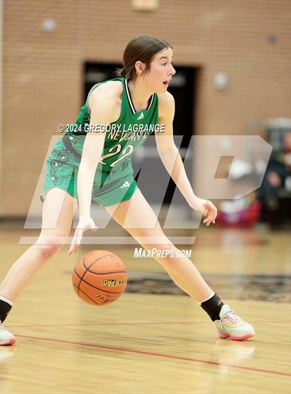 Thumbnail 3 in Dodd City vs Newcastle (UIL 1A Basketball Regional Finals) photogallery.