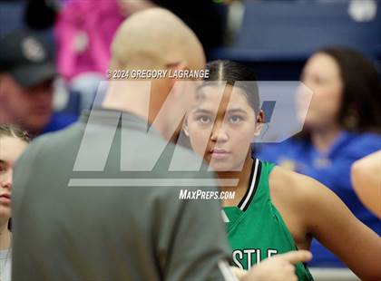 Thumbnail 1 in Dodd City vs Newcastle (UIL 1A Basketball Regional Finals) photogallery.