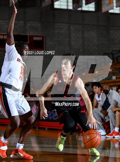 Thumbnail 2 in Orange Lutheran vs. Rolling Hills Prep (Mater Dei Extravaganza) photogallery.