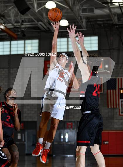 Thumbnail 1 in Orange Lutheran vs. Rolling Hills Prep (Mater Dei Extravaganza) photogallery.