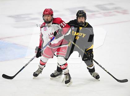 Thumbnail 2 in Amity Regional vs. Cheshire (CIAC DII Semifinal) photogallery.