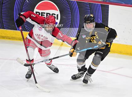 Thumbnail 2 in Amity Regional vs. Cheshire (CIAC DII Semifinal) photogallery.