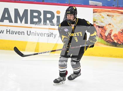 Thumbnail 2 in Amity Regional vs. Cheshire (CIAC DII Semifinal) photogallery.