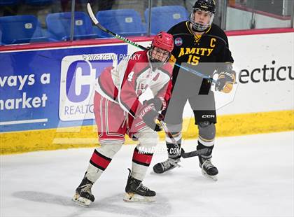 Thumbnail 2 in Amity Regional vs. Cheshire (CIAC DII Semifinal) photogallery.