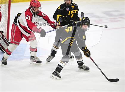Thumbnail 2 in Amity Regional vs. Cheshire (CIAC DII Semifinal) photogallery.