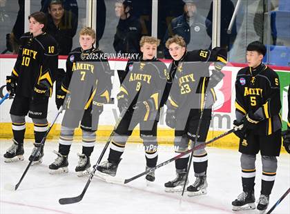 Thumbnail 2 in Amity Regional vs. Cheshire (CIAC DII Semifinal) photogallery.