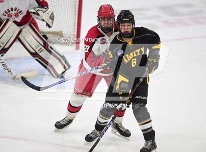 Thumbnail 1 in Amity Regional vs. Cheshire (CIAC DII Semifinal) photogallery.