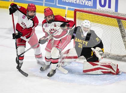 Thumbnail 2 in Amity Regional vs. Cheshire (CIAC DII Semifinal) photogallery.