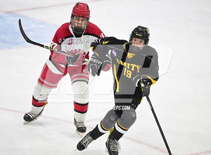 Thumbnail 1 in Amity Regional vs. Cheshire (CIAC DII Semifinal) photogallery.