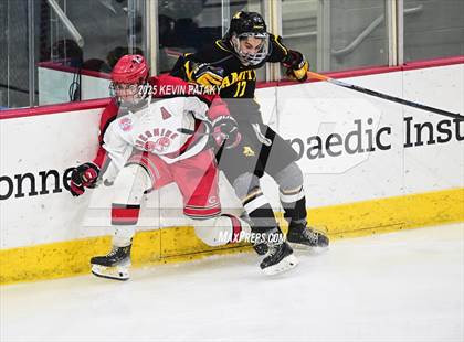 Thumbnail 2 in Amity Regional vs. Cheshire (CIAC DII Semifinal) photogallery.