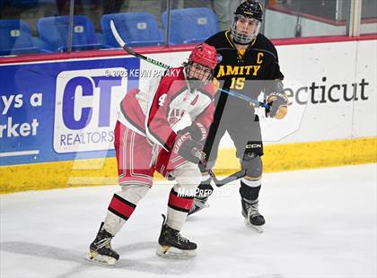 Thumbnail 3 in Amity Regional vs. Cheshire (CIAC DII Semifinal) photogallery.