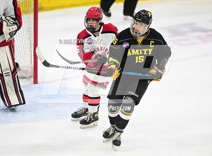 Thumbnail 2 in Amity Regional vs. Cheshire (CIAC DII Semifinal) photogallery.