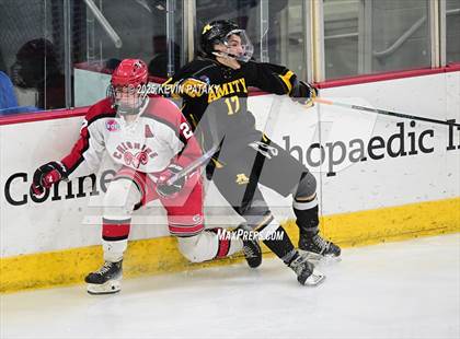 Thumbnail 1 in Amity Regional vs. Cheshire (CIAC DII Semifinal) photogallery.