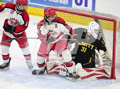 Thumbnail 1 in Amity Regional vs. Cheshire (CIAC DII Semifinal) photogallery.