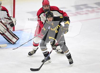 Thumbnail 2 in Amity Regional vs. Cheshire (CIAC DII Semifinal) photogallery.