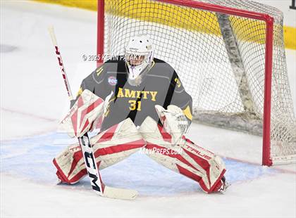 Thumbnail 2 in Amity Regional vs. Cheshire (CIAC DII Semifinal) photogallery.