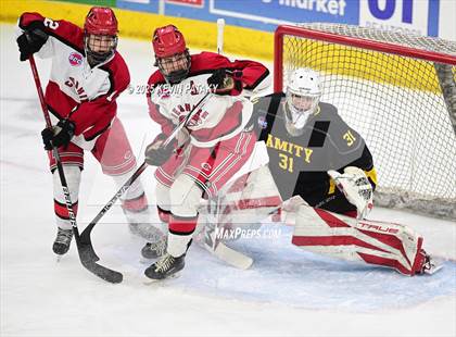 Thumbnail 1 in Amity Regional vs. Cheshire (CIAC DII Semifinal) photogallery.