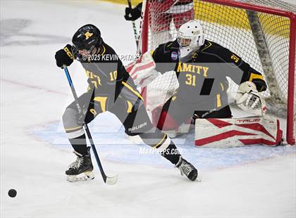 Thumbnail 1 in Amity Regional vs. Cheshire (CIAC DII Semifinal) photogallery.