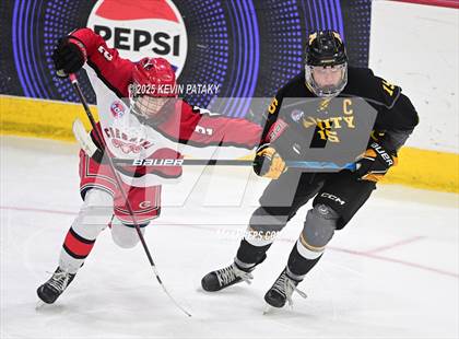 Thumbnail 1 in Amity Regional vs. Cheshire (CIAC DII Semifinal) photogallery.
