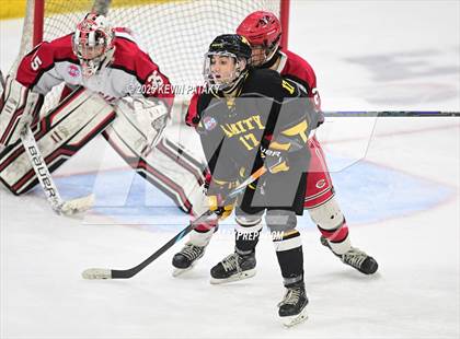 Thumbnail 1 in Amity Regional vs. Cheshire (CIAC DII Semifinal) photogallery.