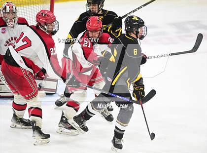Thumbnail 2 in Amity Regional vs. Cheshire (CIAC DII Semifinal) photogallery.