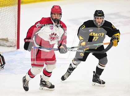 Thumbnail 2 in Amity Regional vs. Cheshire (CIAC DII Semifinal) photogallery.