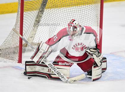 Thumbnail 2 in Amity Regional vs. Cheshire (CIAC DII Semifinal) photogallery.