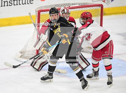 Thumbnail 3 in Amity Regional vs. Cheshire (CIAC DII Semifinal) photogallery.