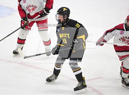 Thumbnail 2 in Amity Regional vs. Cheshire (CIAC DII Semifinal) photogallery.