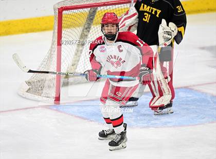 Thumbnail 1 in Amity Regional vs. Cheshire (CIAC DII Semifinal) photogallery.