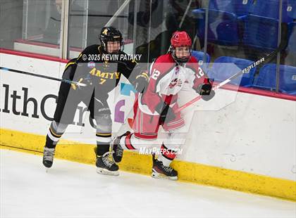 Thumbnail 2 in Amity Regional vs. Cheshire (CIAC DII Semifinal) photogallery.