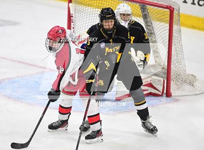Thumbnail 1 in Amity Regional vs. Cheshire (CIAC DII Semifinal) photogallery.