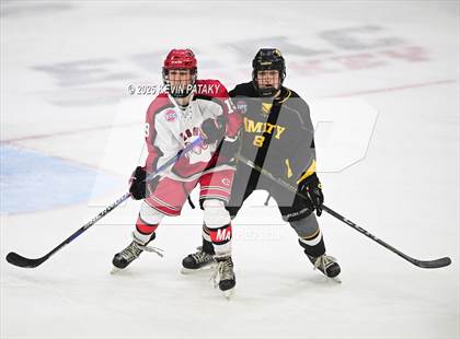 Thumbnail 3 in Amity Regional vs. Cheshire (CIAC DII Semifinal) photogallery.