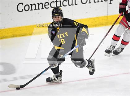Thumbnail 2 in Amity Regional vs. Cheshire (CIAC DII Semifinal) photogallery.