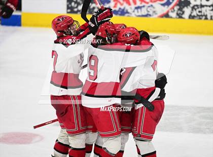 Thumbnail 1 in Amity Regional vs. Cheshire (CIAC DII Semifinal) photogallery.