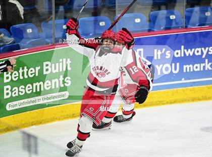 Thumbnail 2 in Amity Regional vs. Cheshire (CIAC DII Semifinal) photogallery.