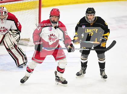 Thumbnail 1 in Amity Regional vs. Cheshire (CIAC DII Semifinal) photogallery.