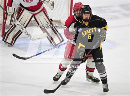 Thumbnail 2 in Amity Regional vs. Cheshire (CIAC DII Semifinal) photogallery.
