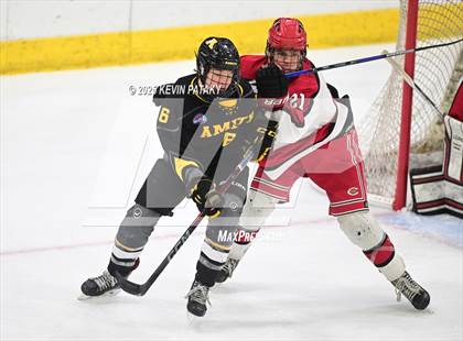 Thumbnail 2 in Amity Regional vs. Cheshire (CIAC DII Semifinal) photogallery.