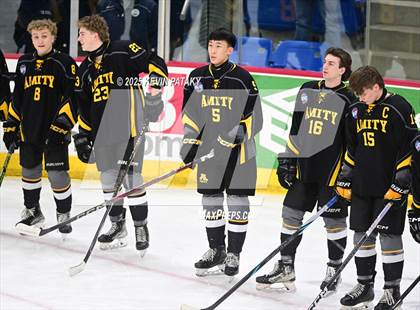 Thumbnail 3 in Amity Regional vs. Cheshire (CIAC DII Semifinal) photogallery.