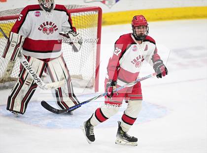 Thumbnail 2 in Amity Regional vs. Cheshire (CIAC DII Semifinal) photogallery.