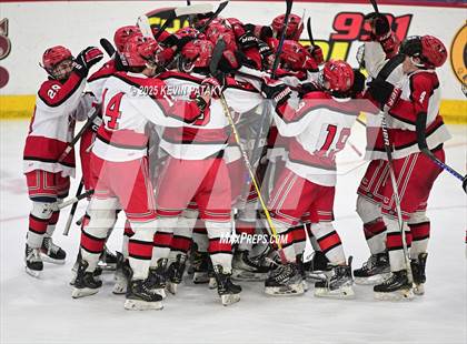 Thumbnail 2 in Amity Regional vs. Cheshire (CIAC DII Semifinal) photogallery.